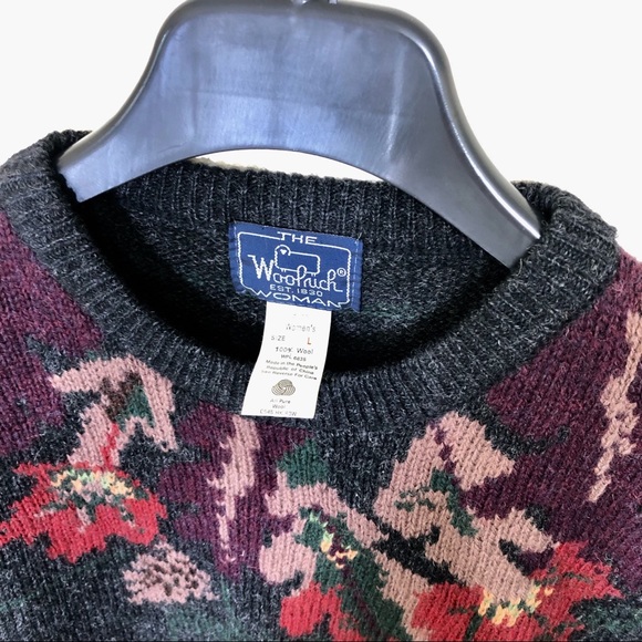 Vintage The Woolrich Woman 100% Wool Sweater - Picture 2 of 5